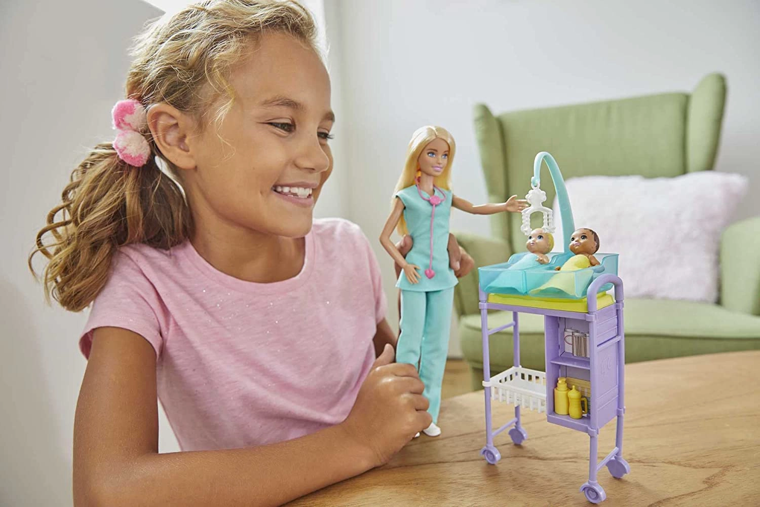 Barbie Career Doll & Playset - Baby Doctor Blonde