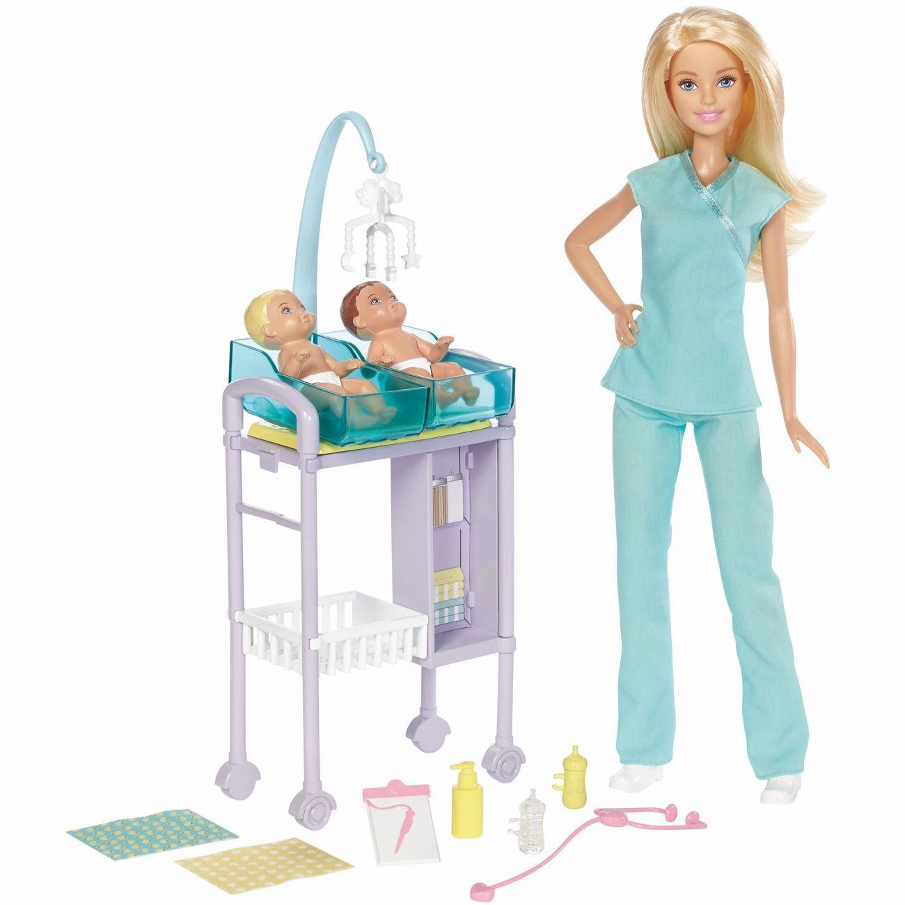 Barbie Career Doll & Playset - Baby Doctor Blonde