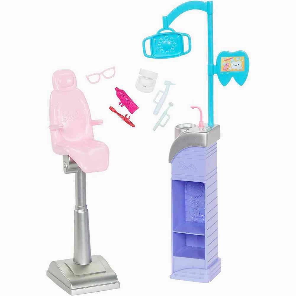 Barbie Career Doll & Playset - Brunette Dentist