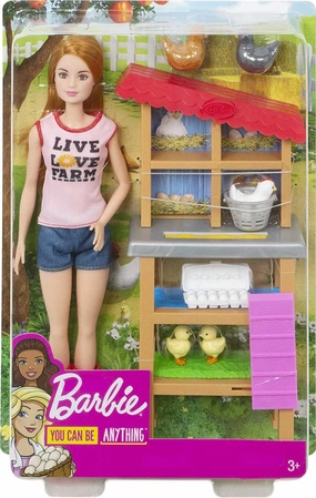 Barbie Career Doll & Playset - Chicken Farmer
