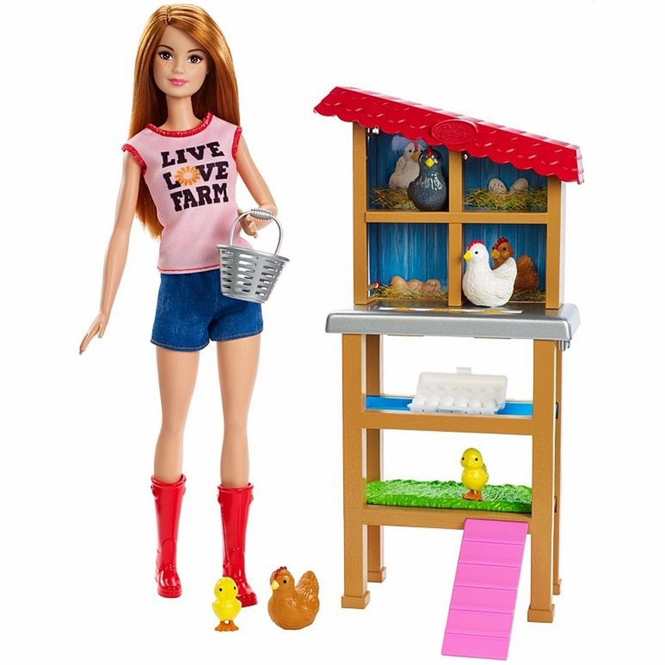Barbie Career Doll & Playset - Chicken Farmer