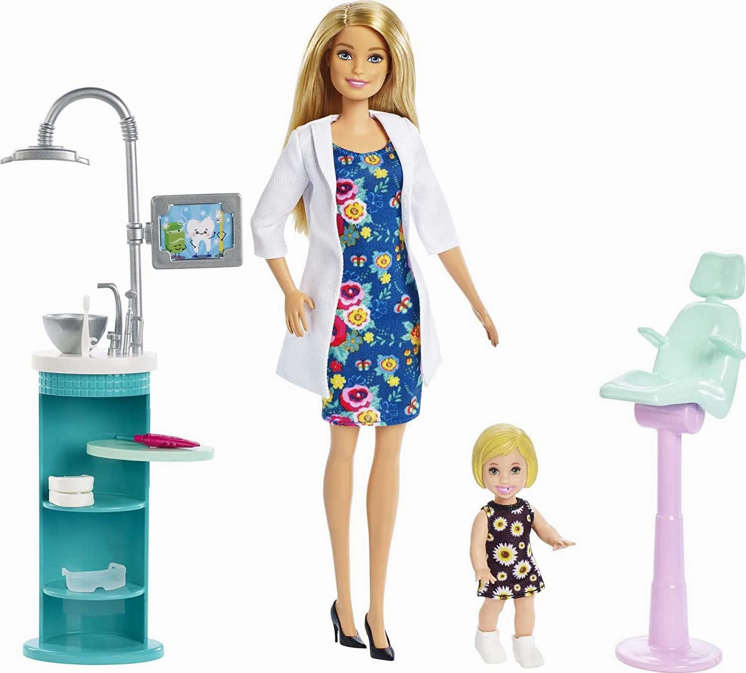 Barbie Career Doll & Playset - Dentist Blonde Hair