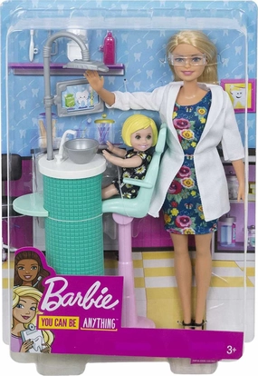 Barbie Career Doll & Playset - Dentist Blonde Hair