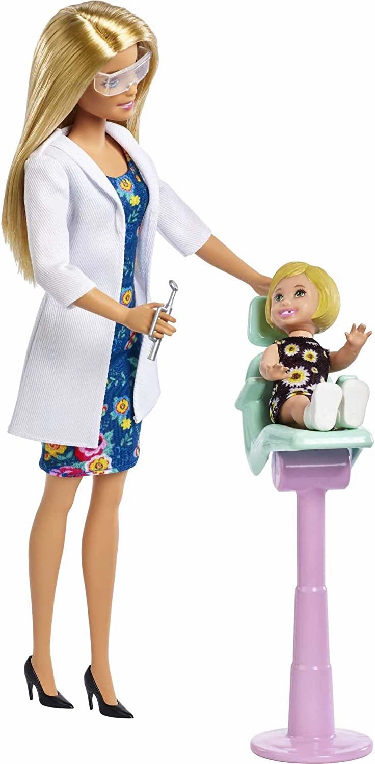 Barbie Career Doll & Playset - Dentist Blonde Hair