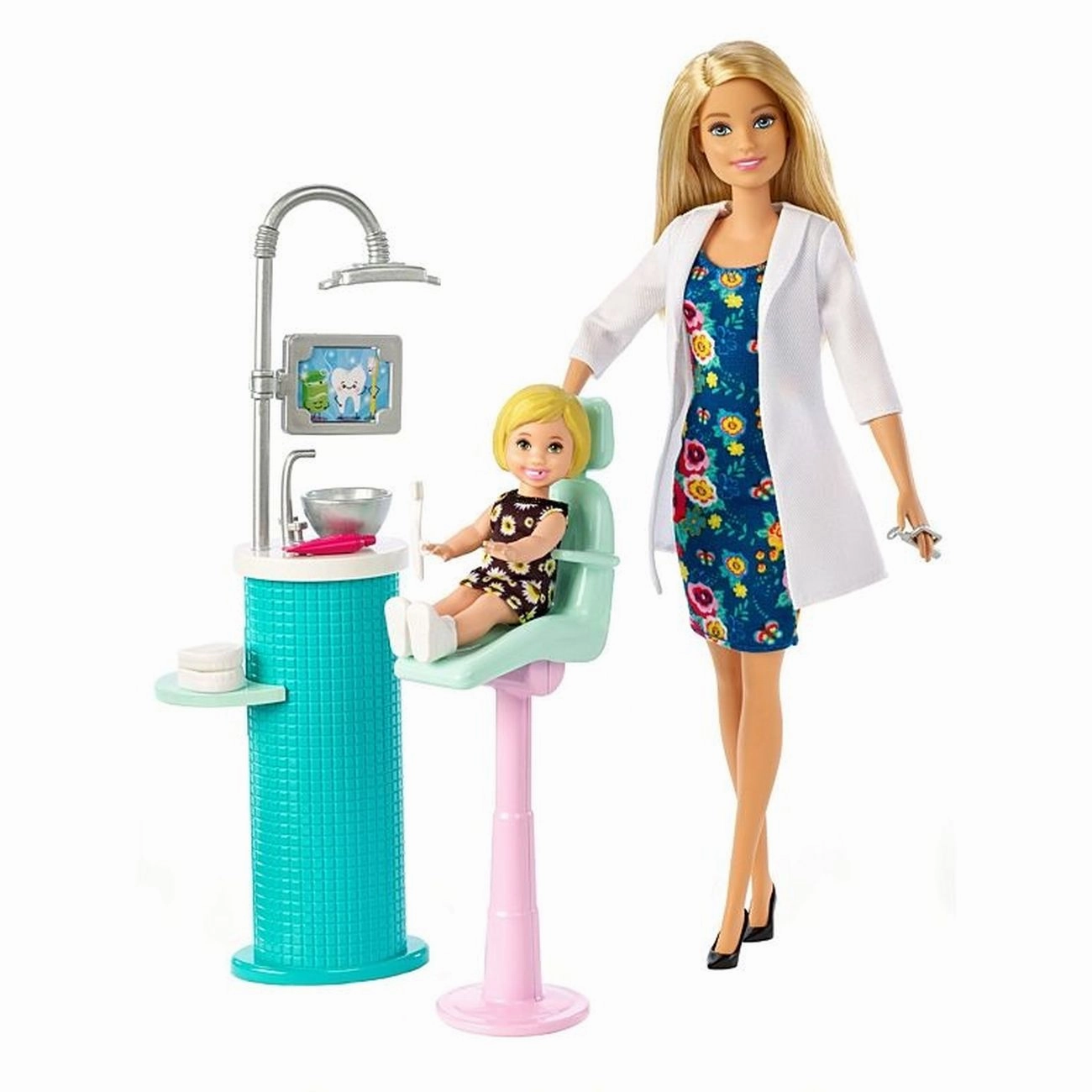 Barbie Career Doll & Playset - Dentist Blonde Hair