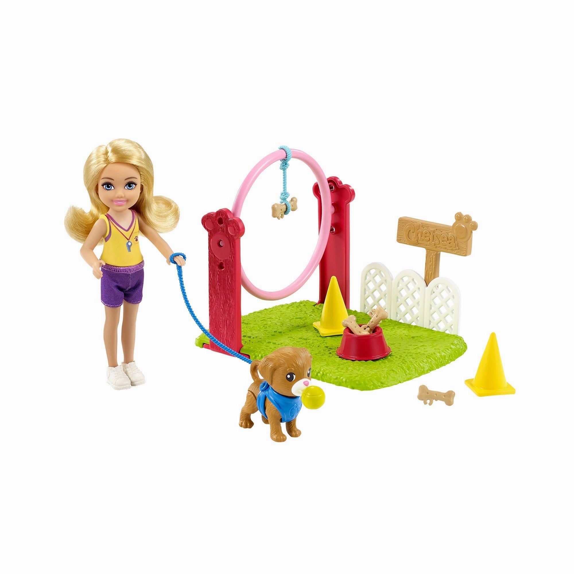 Barbie Chelsea Can Be... Doll And Playset Dog Trainer
