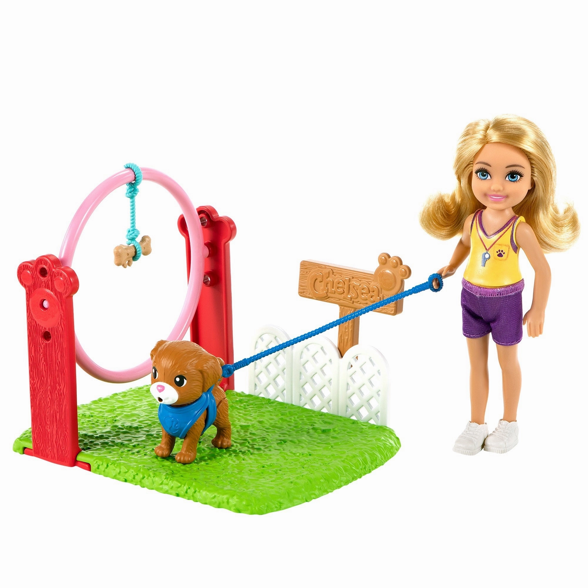 Barbie Chelsea Can Be... Doll And Playset Dog Trainer