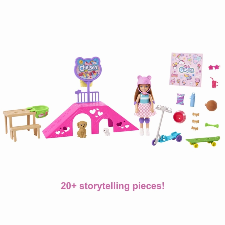 Barbie Chelsea Skatepark Playset