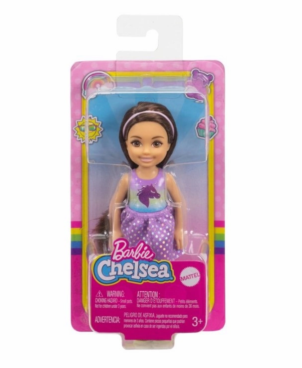 Barbie Club Chelsea Doll Tie-Dye Unicorn T-Shirt