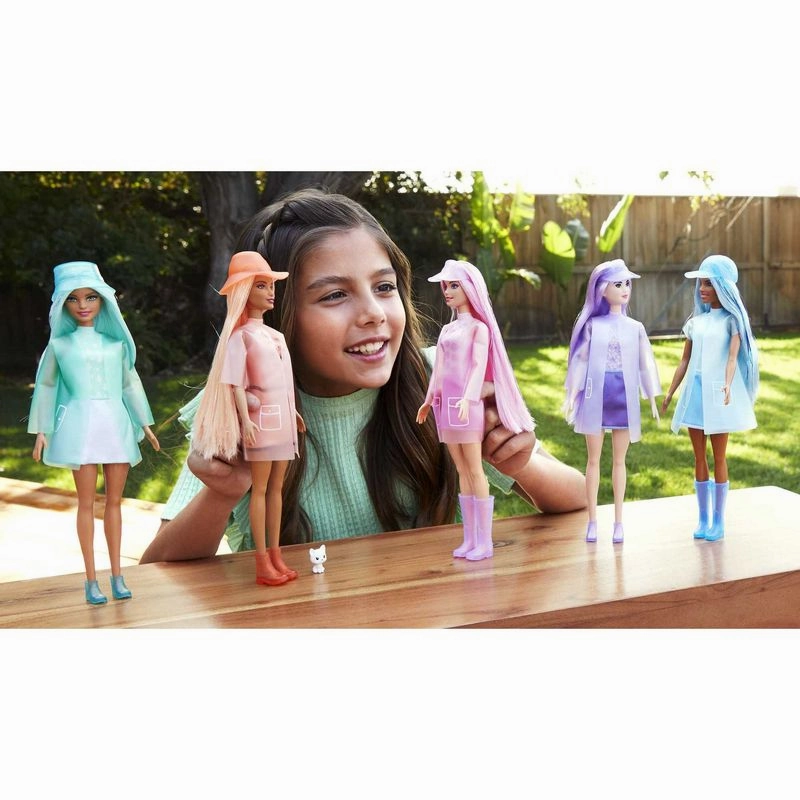 Barbie Colour Reveal Doll Rain Or Shine Surprises