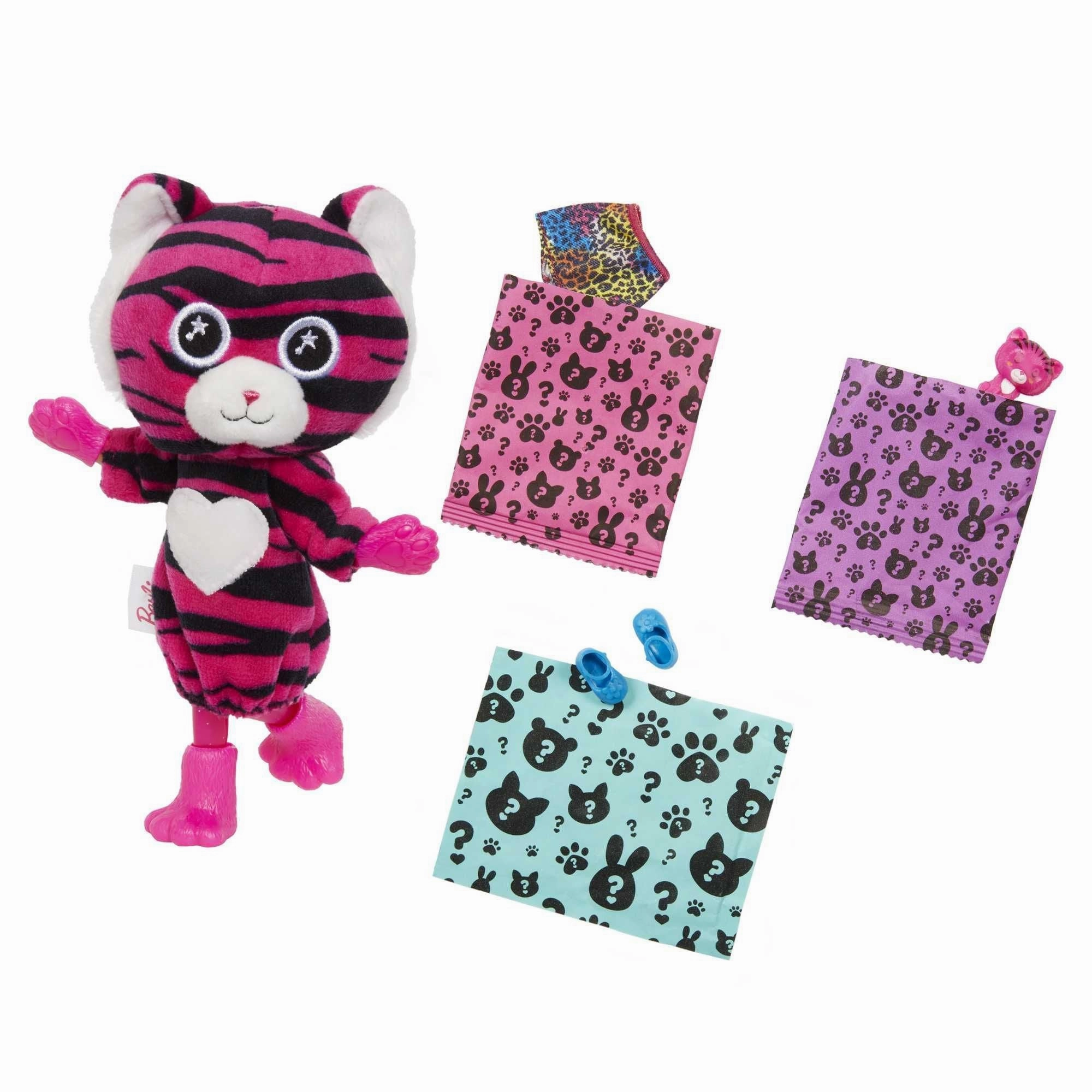 Barbie Cutie Reveal Jungle Series Chelsea Tiger Doll