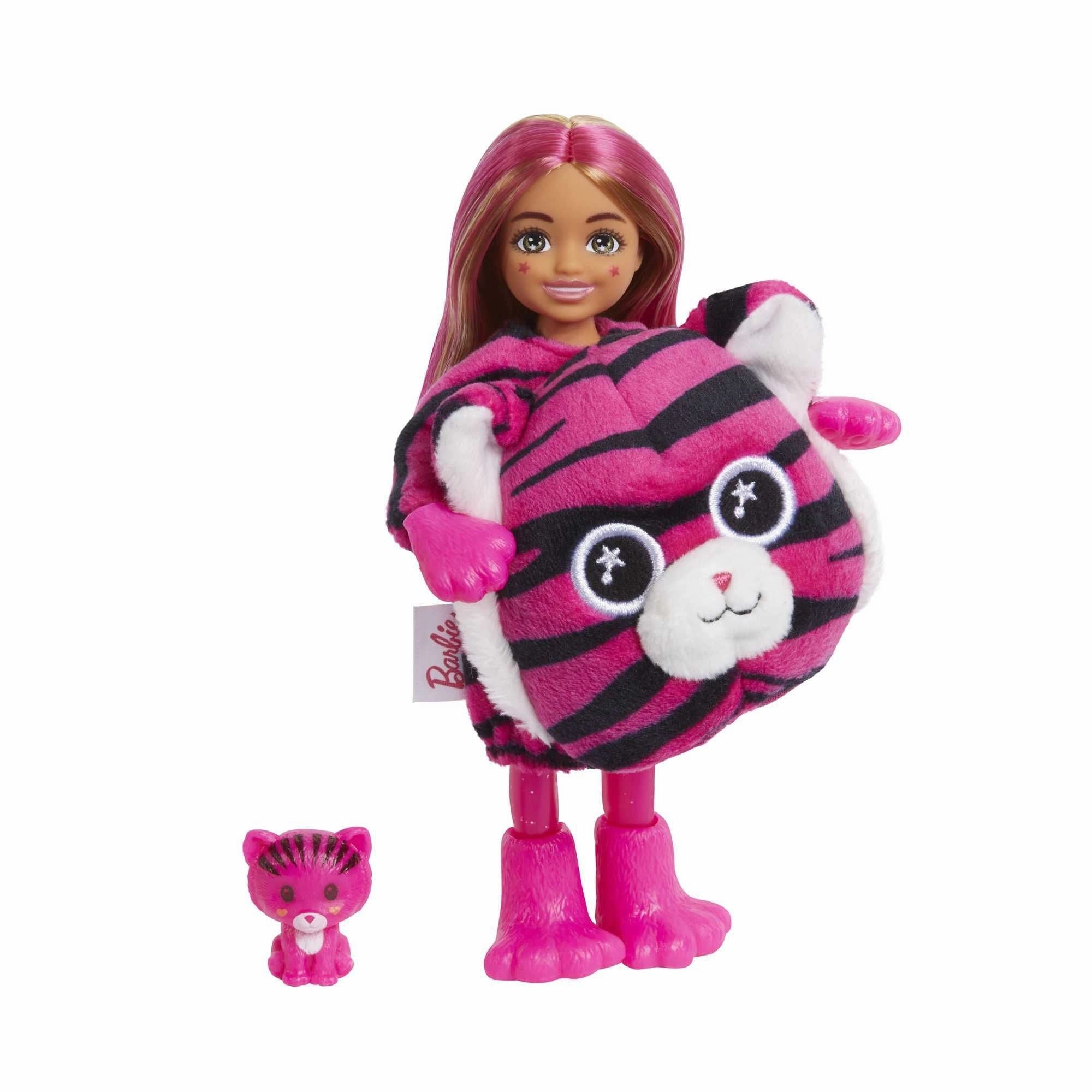 Barbie Cutie Reveal Jungle Series Chelsea Tiger Doll