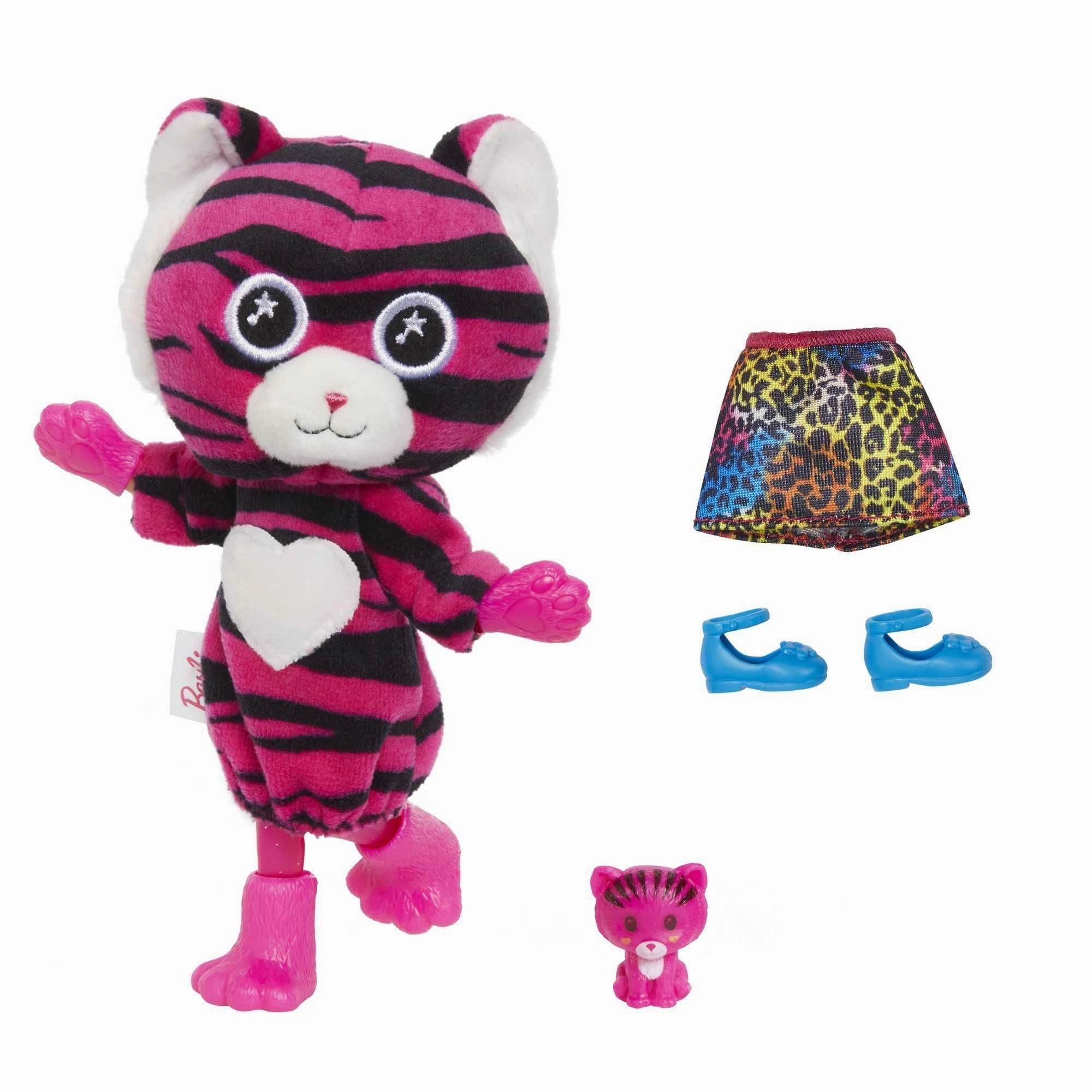 Barbie Cutie Reveal Jungle Series Chelsea Tiger Doll