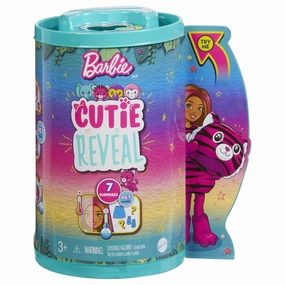 Barbie Cutie Reveal Jungle Series Chelsea Tiger Doll