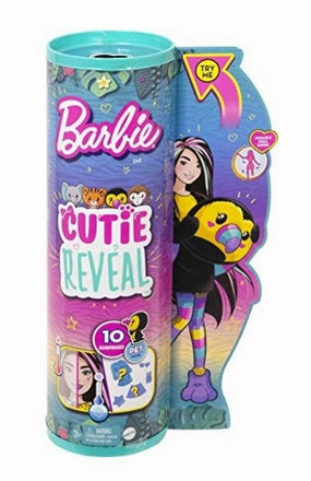 Barbie Cutie Reveal Jungle Series Toucan Doll