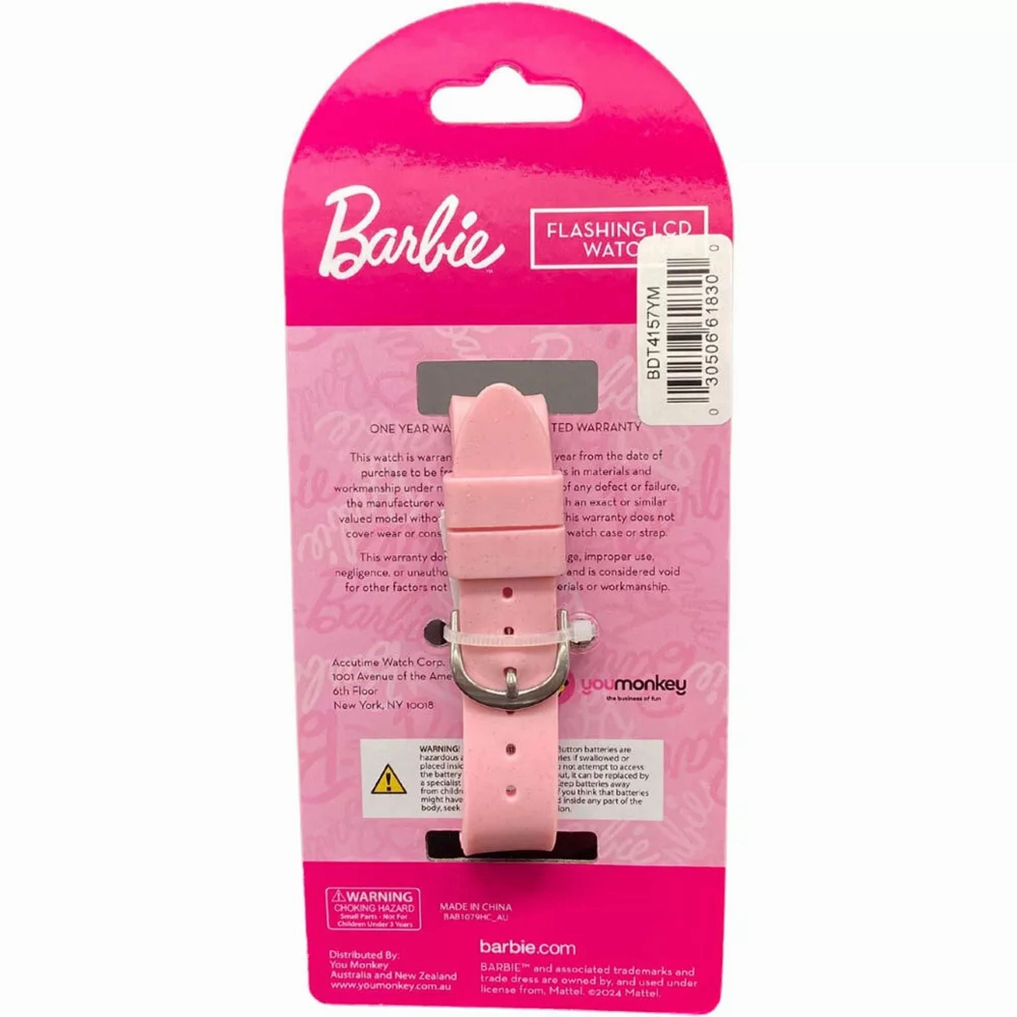 Barbie Digital Light Up Watch