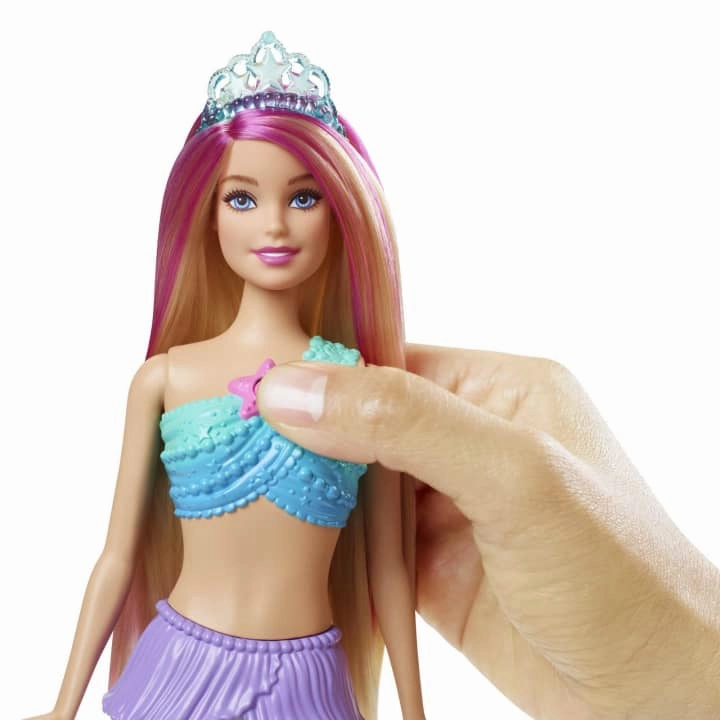 Barbie Dreamtopia Twinkle Lights Mermaid Doll Pink & Blonde Hair