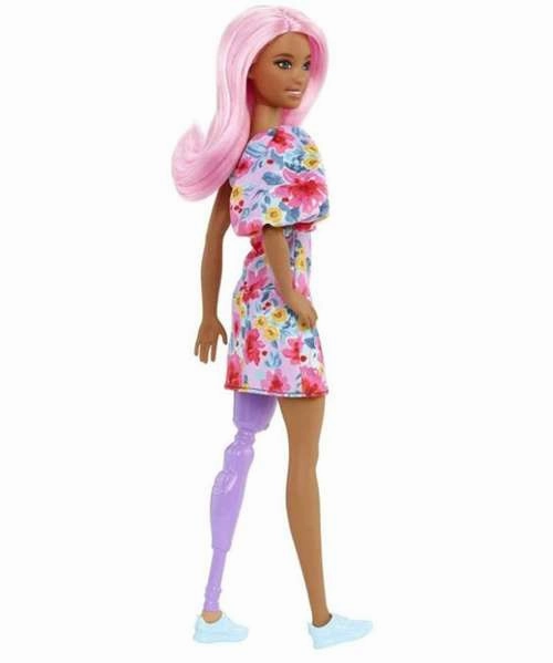 Barbie Fashionista Doll - 189 One Shoulder Flower Dress
