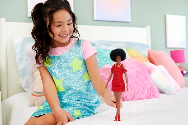 Barbie Fashionistas 65th Anniversary Doll #221 With Natural Black Hair