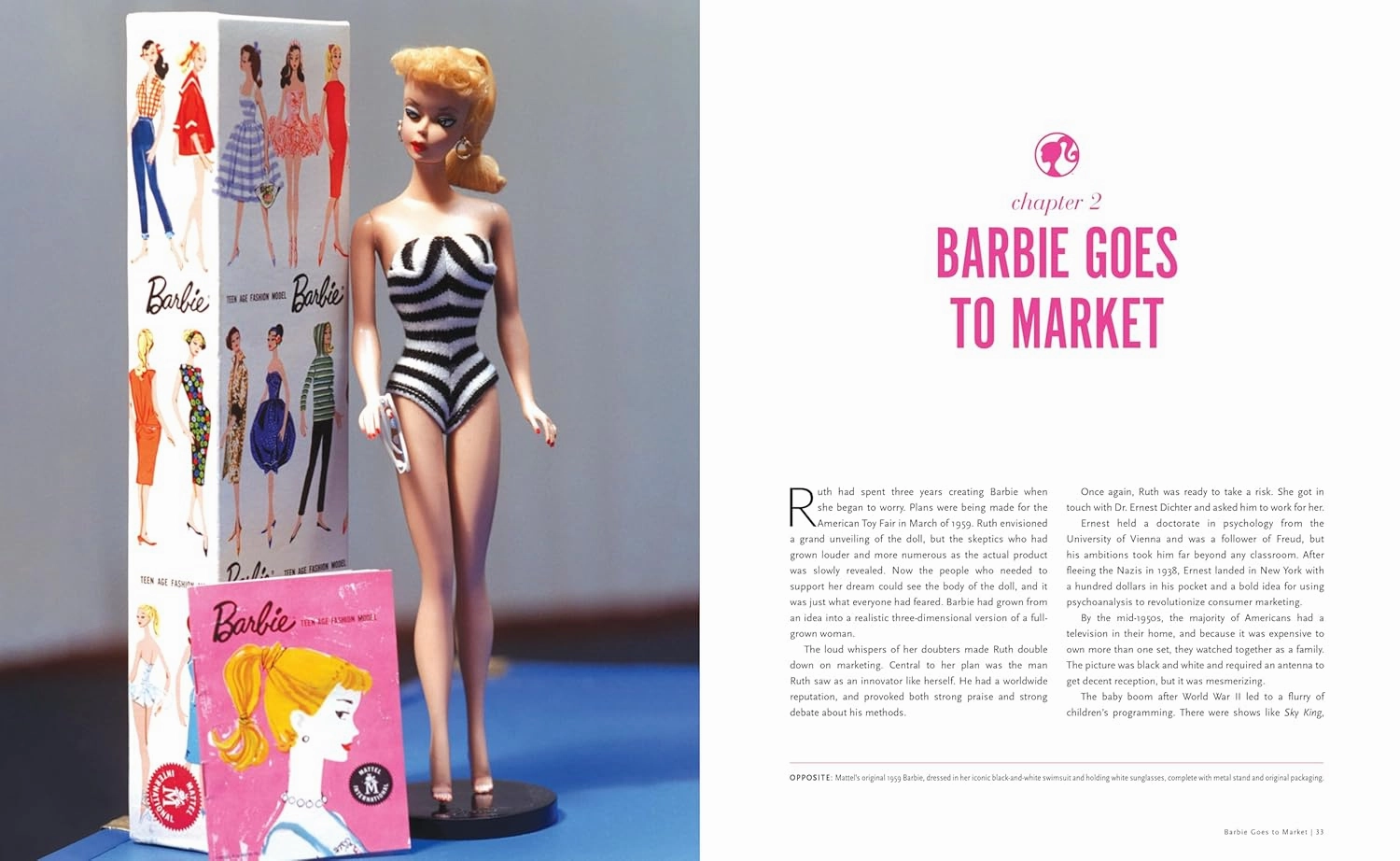 Barbie: Her Inspiration, History, and Legacy for Ages 18 months Above
