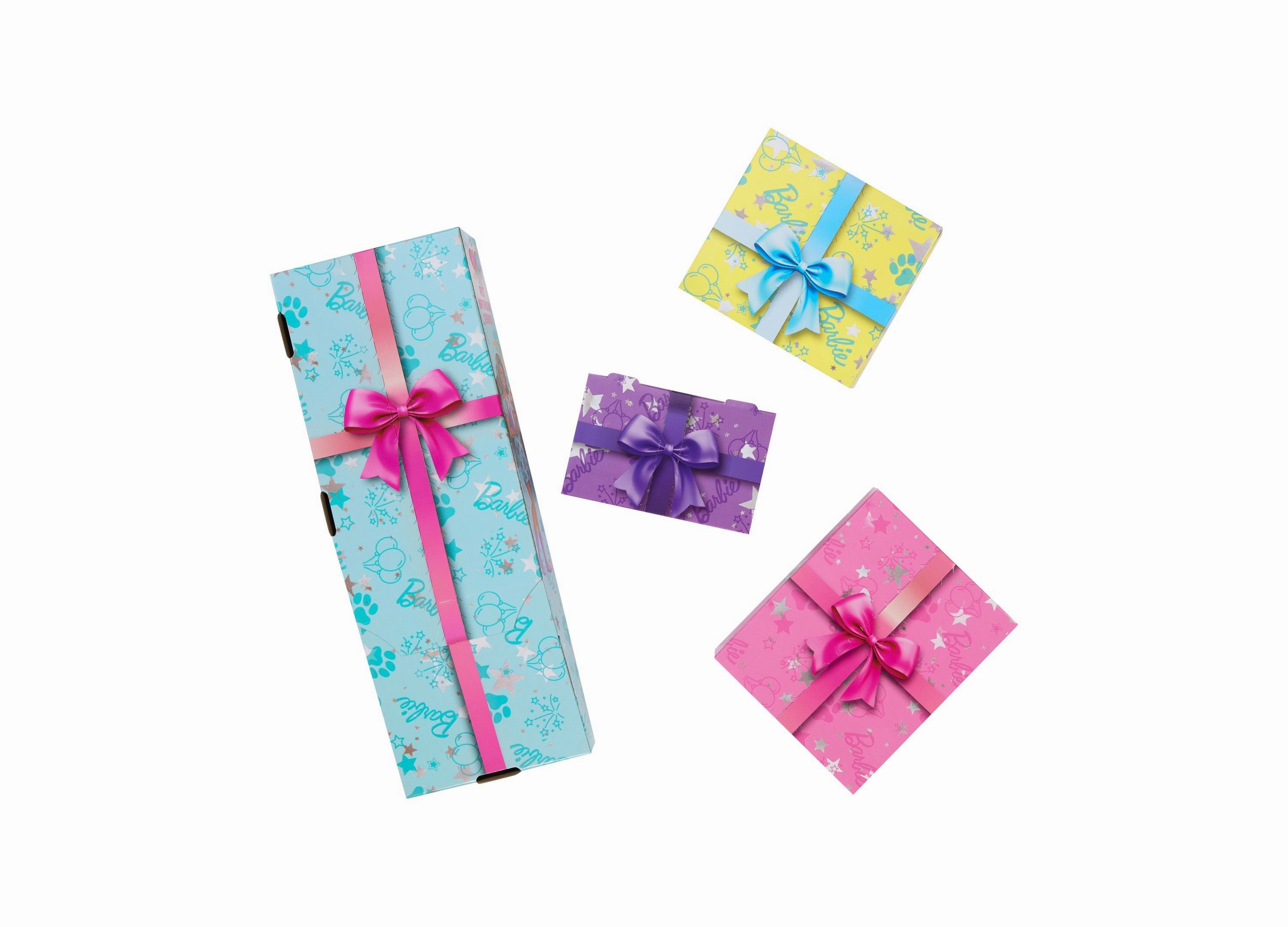 Barbie Party Unboxed Pet Birthday Series Doll - Party Stars Set with 10 Surprises