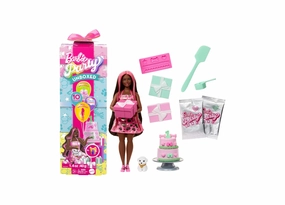 Barbie Party Unboxed Pet Birthday Series Doll & Accessories - Shimmerin Hearts Set
