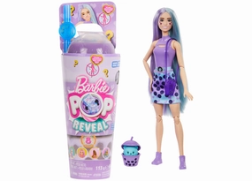 Barbie Pop Reveal Bubble Tea - Taro Milk Scented Series Doll & Accessories Set