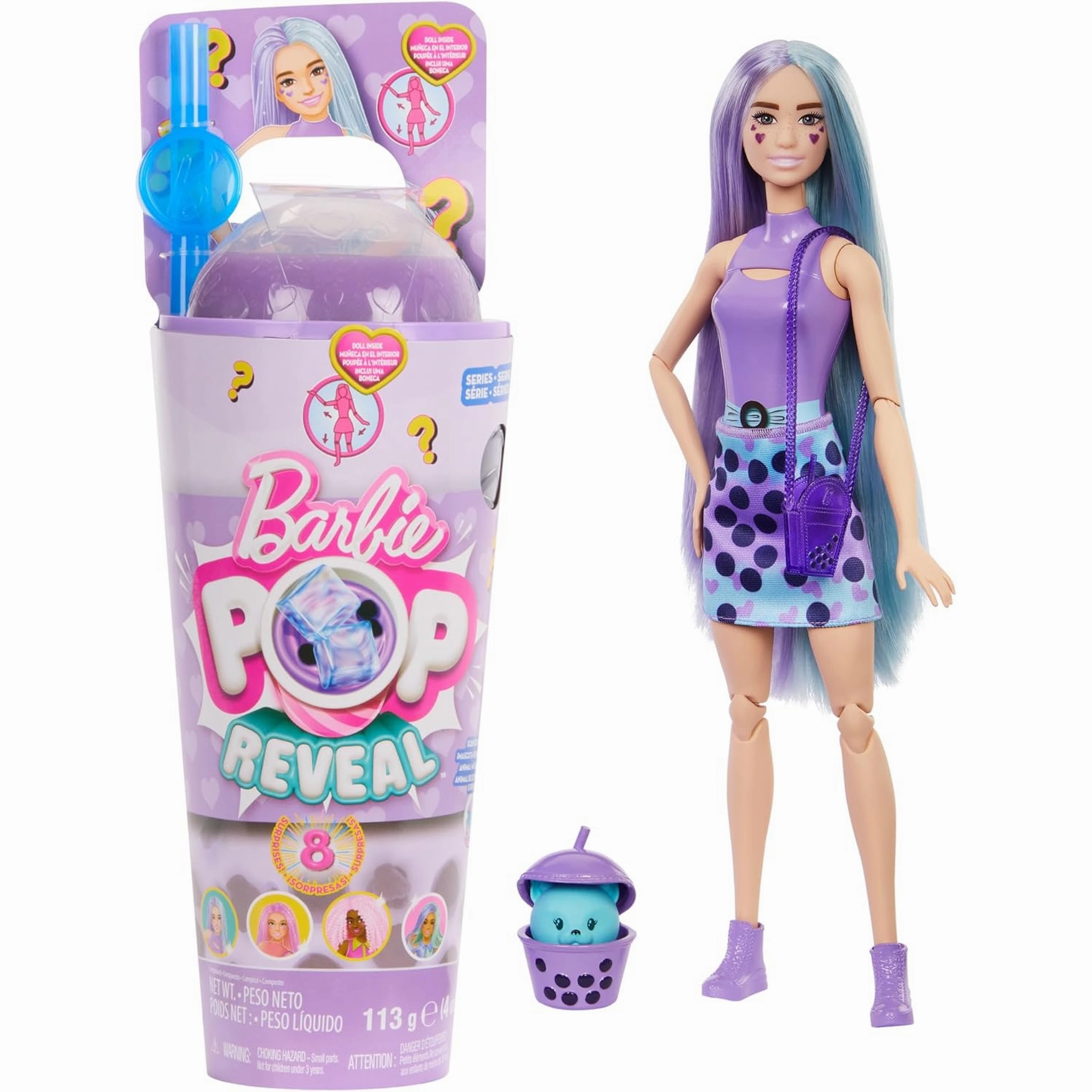 Barbie Pop Reveal Tea Series 8 - Bubble Tea
