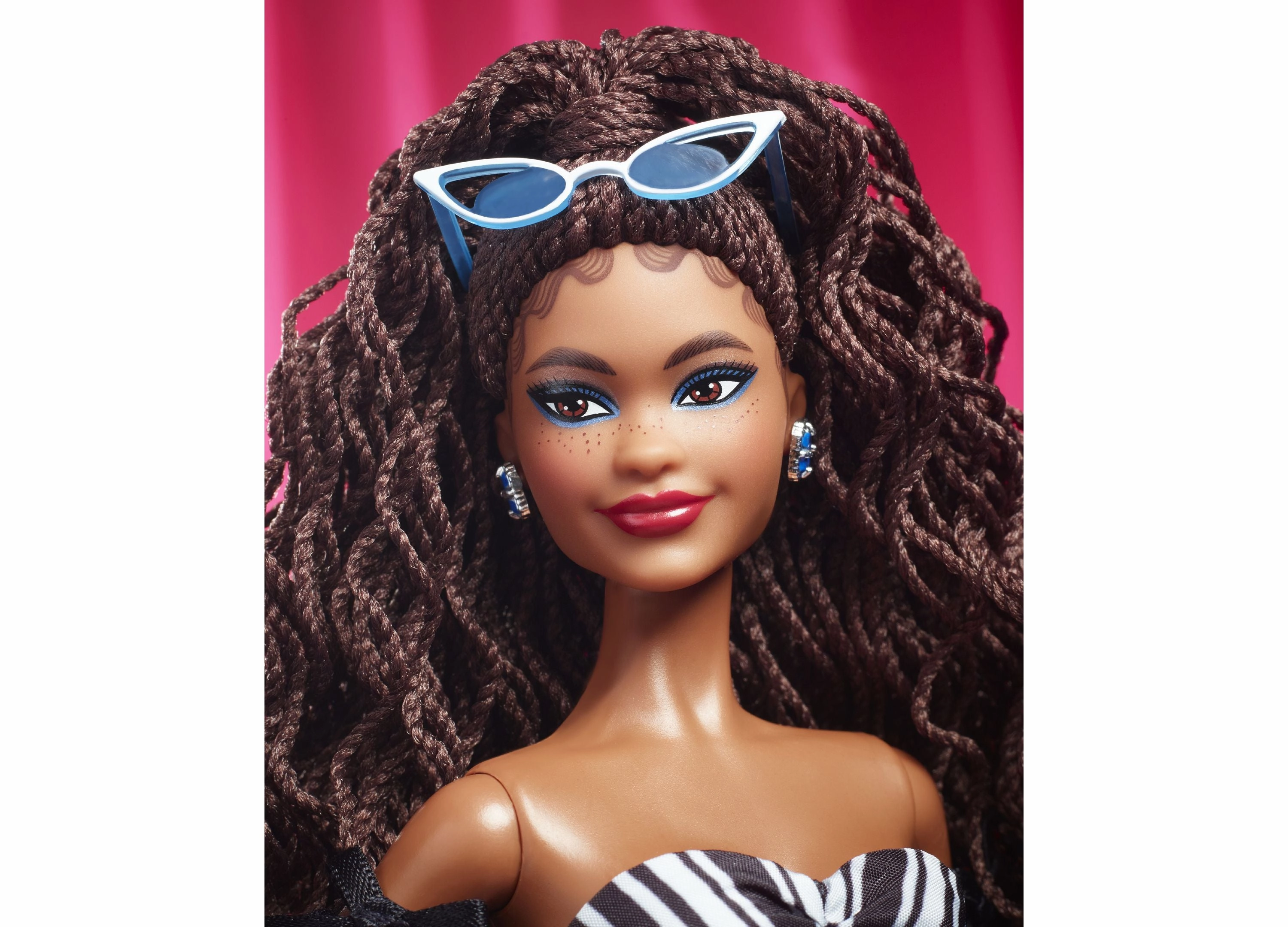 Barbie Signature 65th Anniversary 11" Collectible Doll - Gleaming Sapphire Elegance