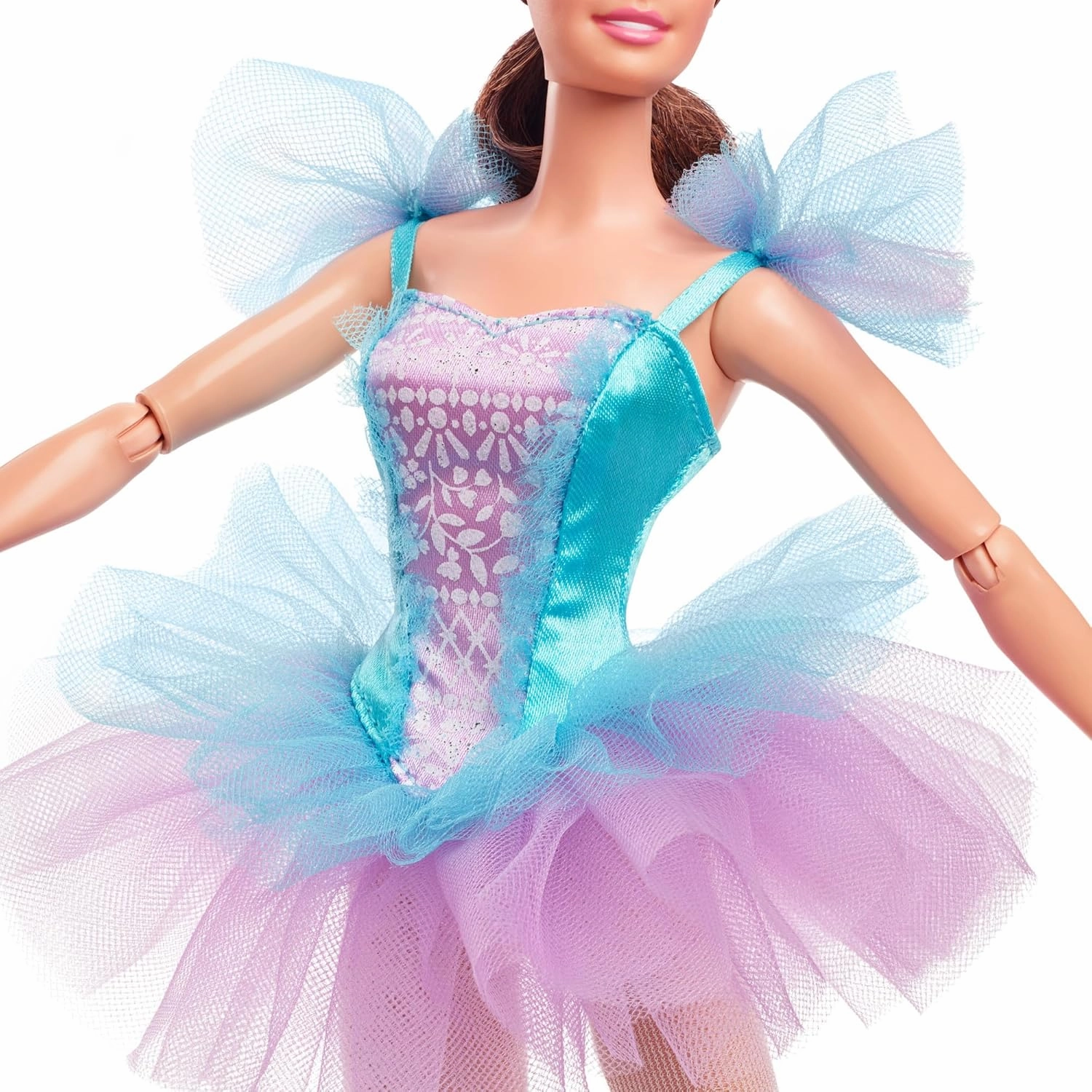 Barbie Signature Ballet Wishes Doll (Brunette, 12 in), Posable, Wearing Ballerina Costume