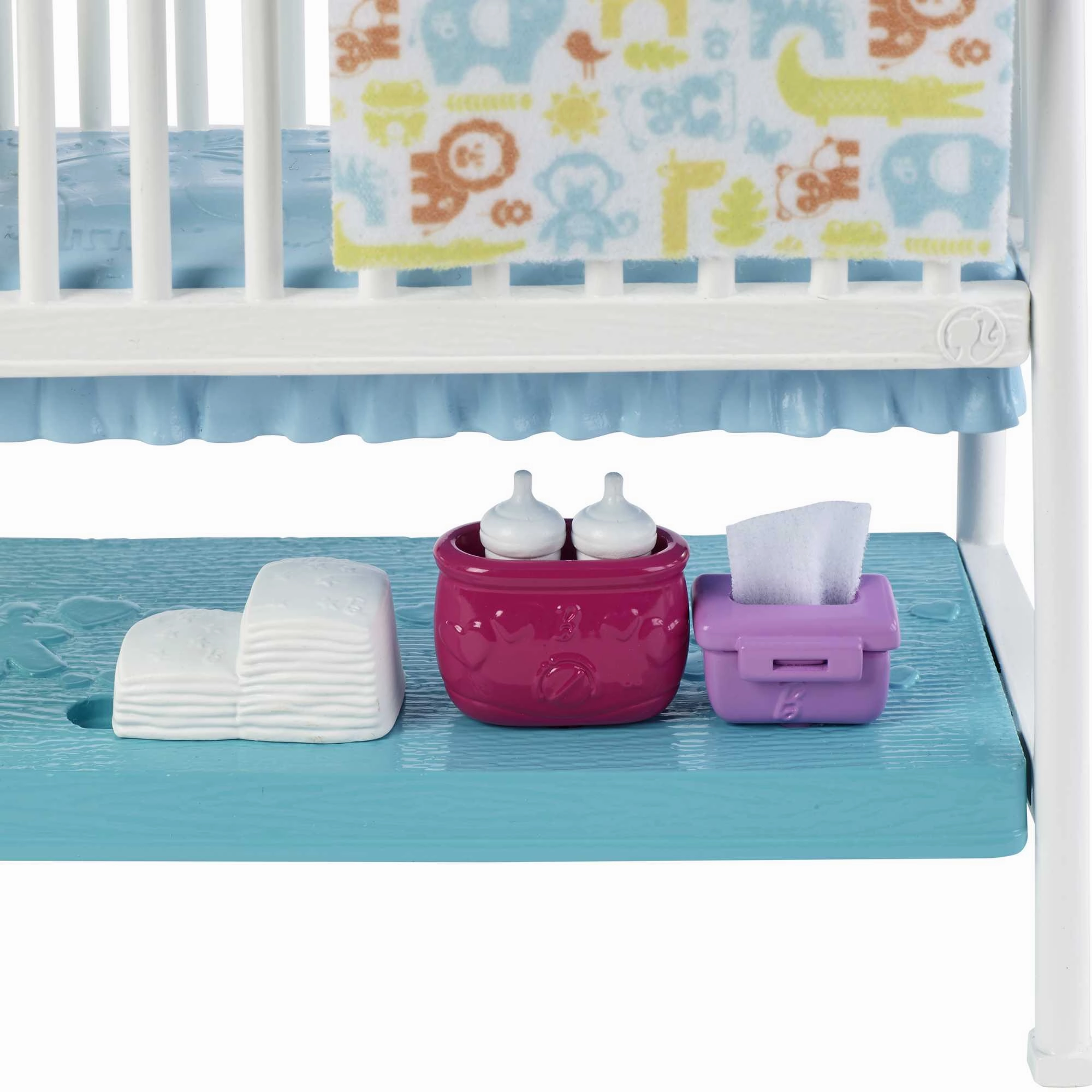 Barbie Skipper Babysitters Inc. Nap 'N' Nurture Nursery Playset