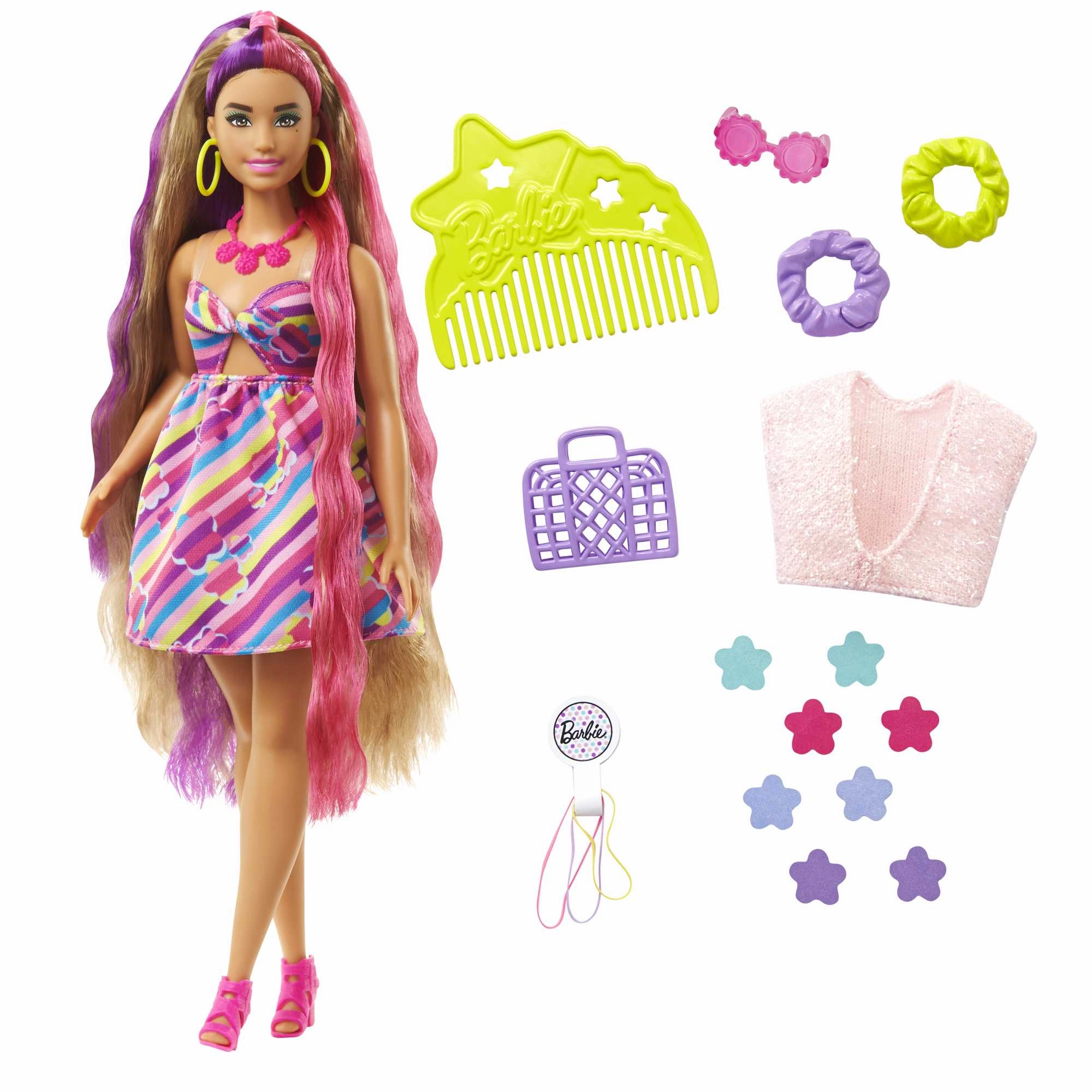 Barbie Totally Hair Doll Flower Themed