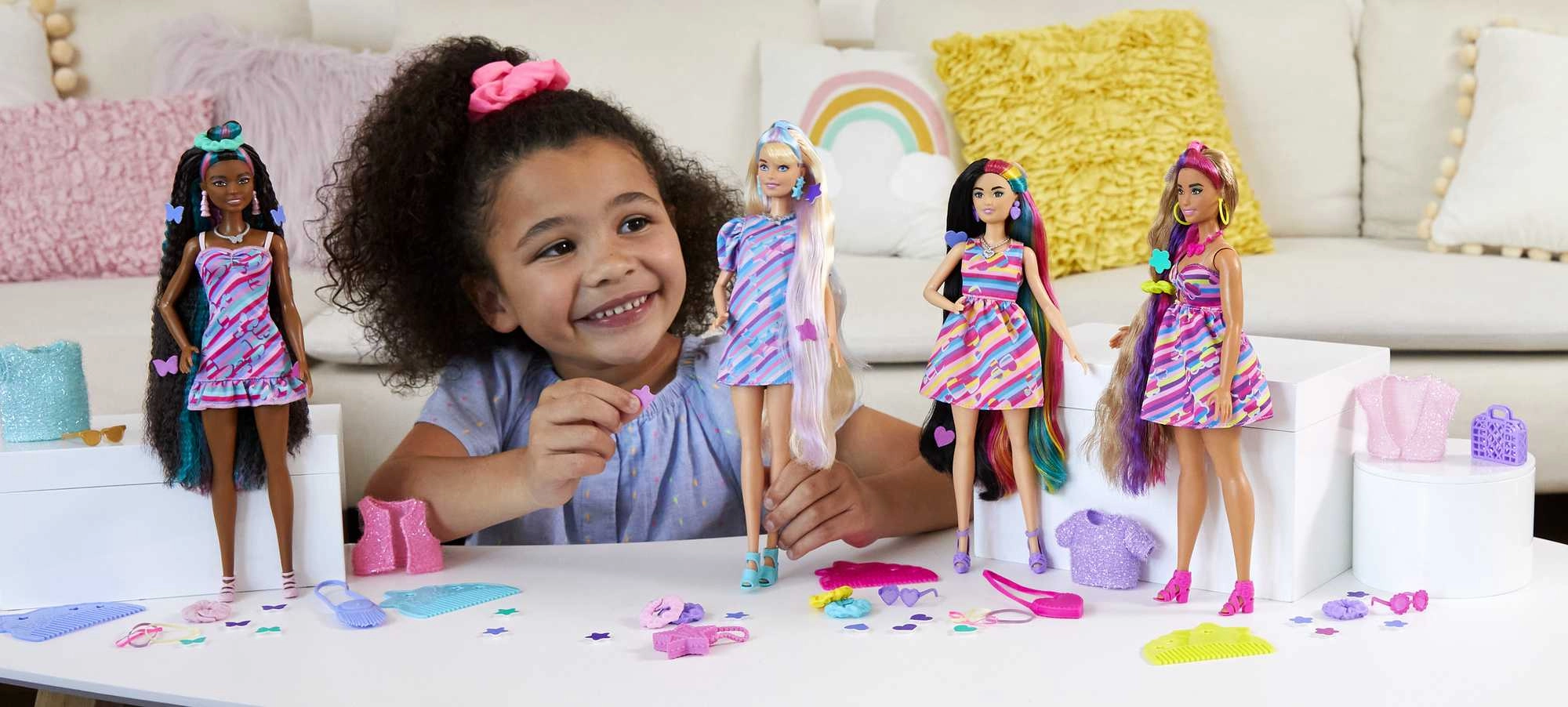 Barbie Totally Hair Doll Flower Themed