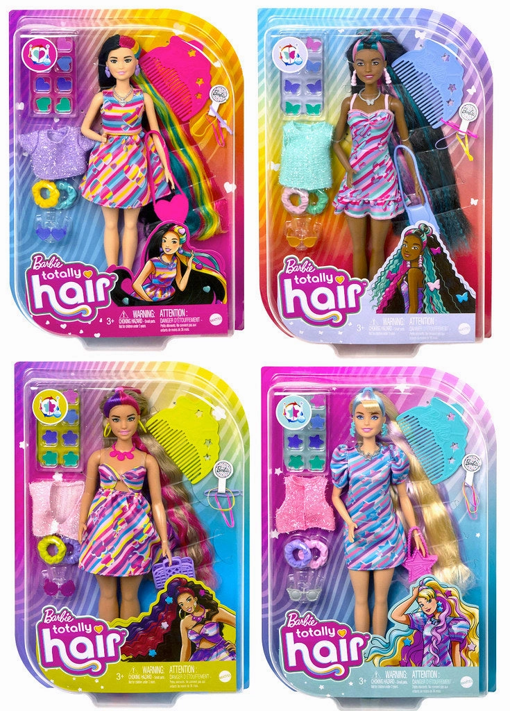 Barbie Totally Hair Doll Star Themed
