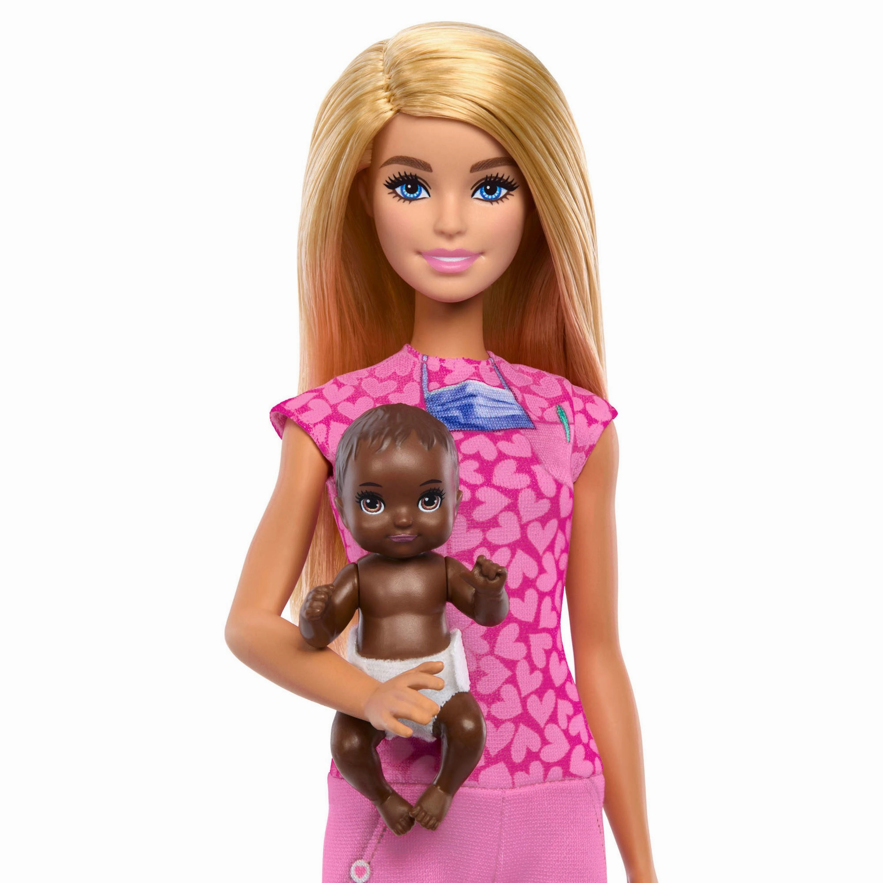 Barbie You Can Be Anything Doll Playset - Baby Doctor Blonde