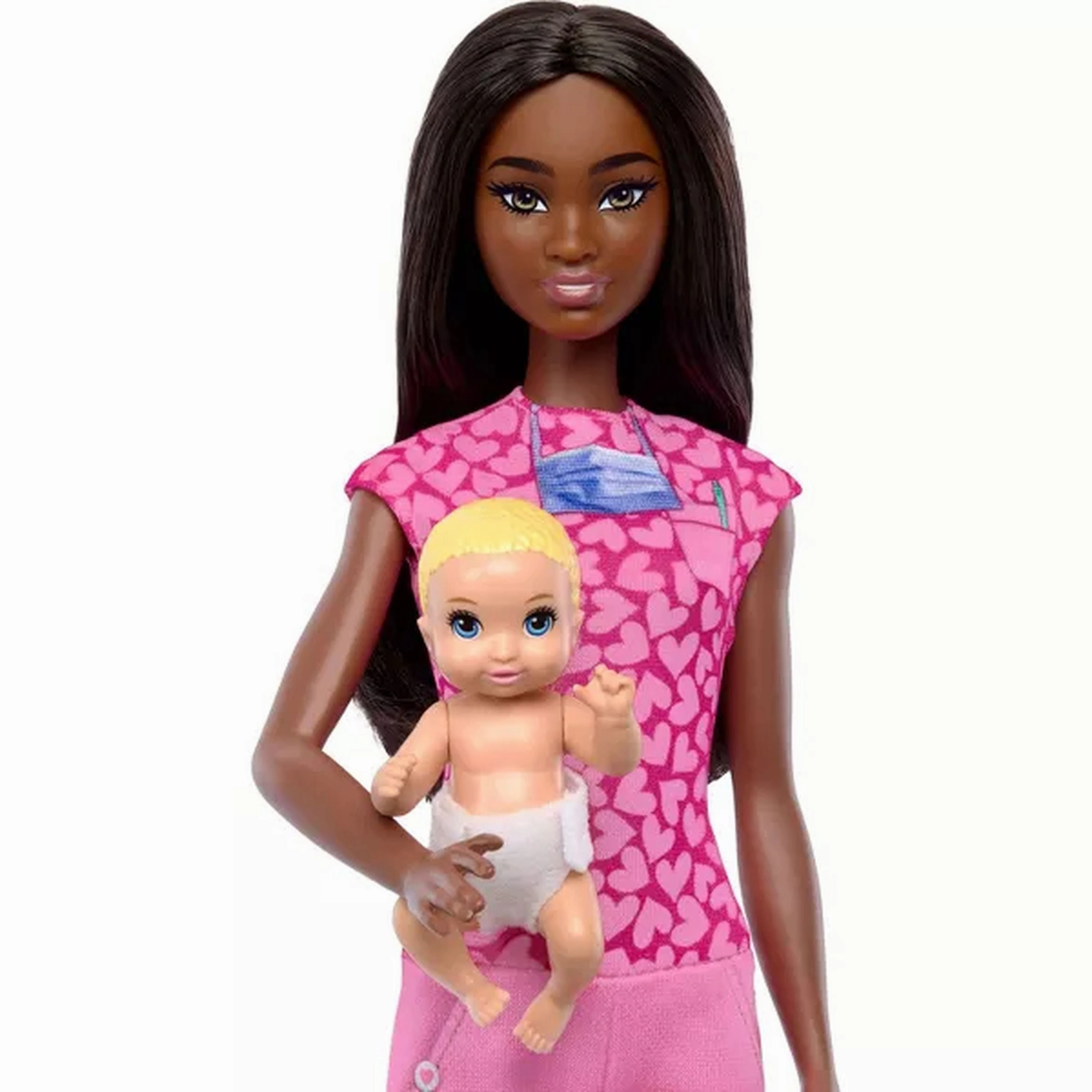 Barbie You Can Be Anything Doll Playset - Baby Doctor Brunette