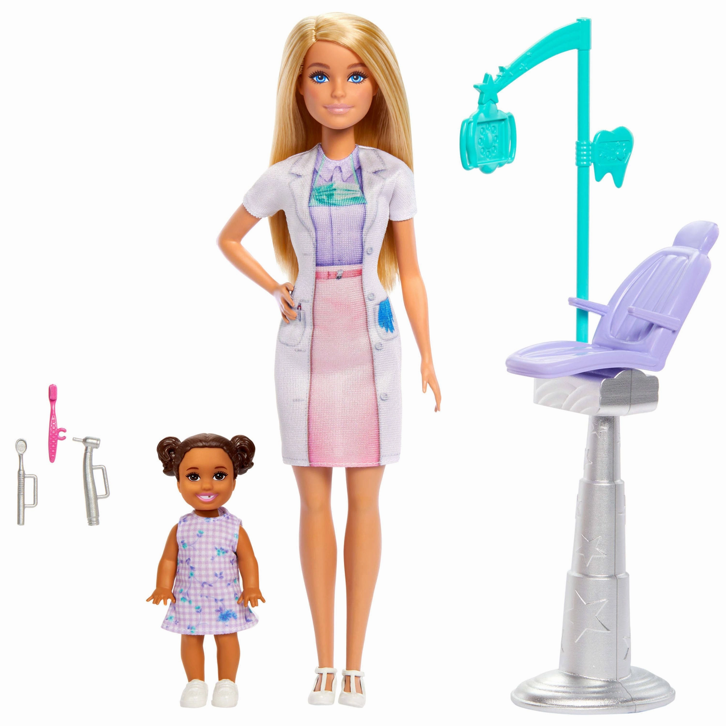 Barbie You Can Be Anything Doll Playset - Dentist Blonde