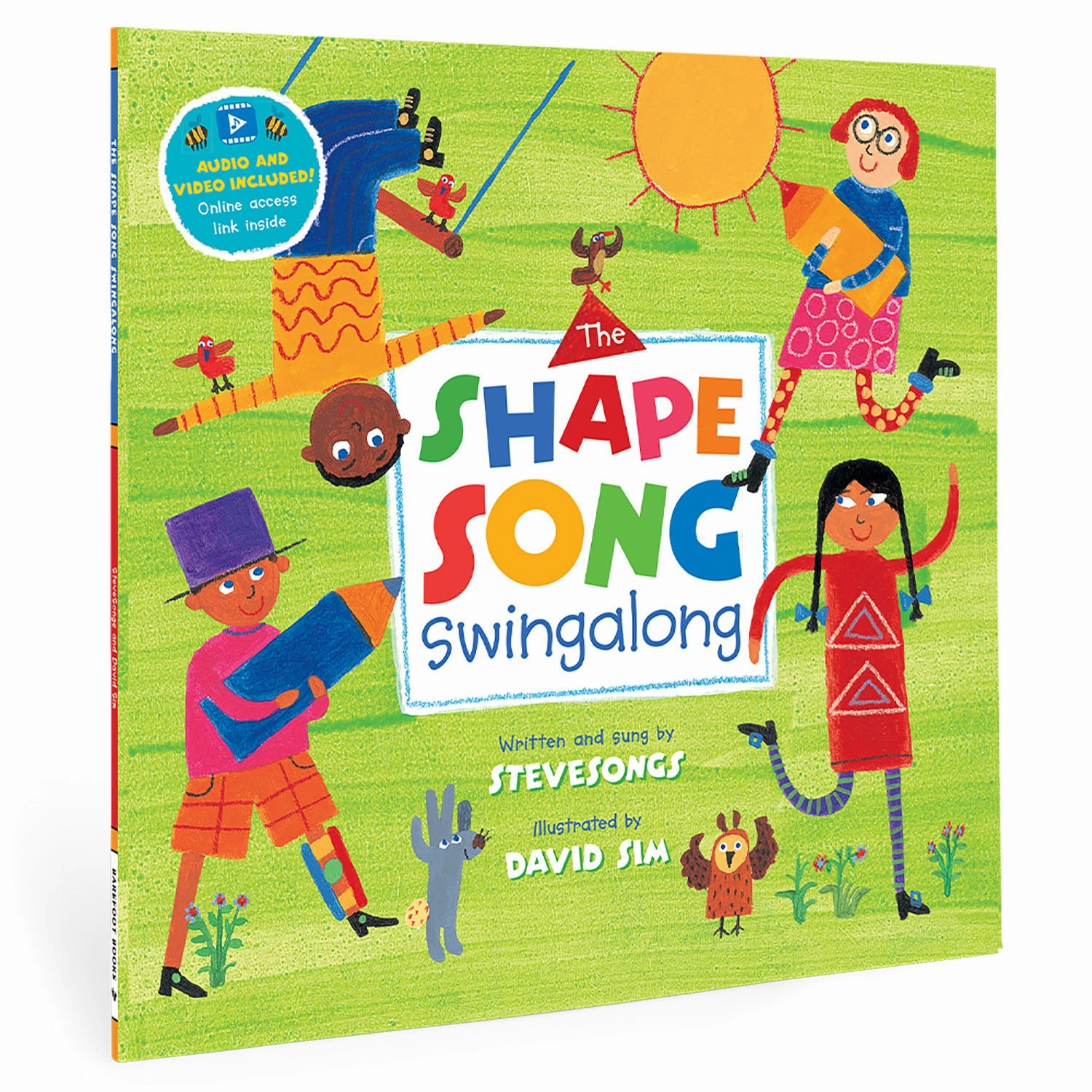 Barefoot Books PreK Boogie Time Singalongs 4-Piece Book Bundle