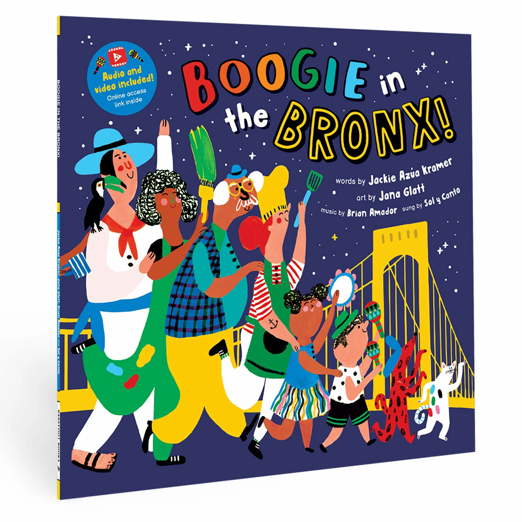 Barefoot Books PreK Boogie Time Singalongs 4-Piece Book Bundle