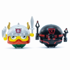 Battle Ballz: Duel Pack - Ice Berg & Evil Robot - Epic Warrior Showdown
