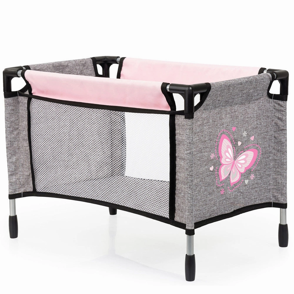 Bayer Design Fairy-Themed Doll Pram and Care Set - 10 Piece Mega Set