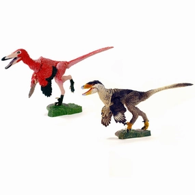 Beasts of the Mesozoic: 6" Western Dinosaur Raptor Duo Action Figures