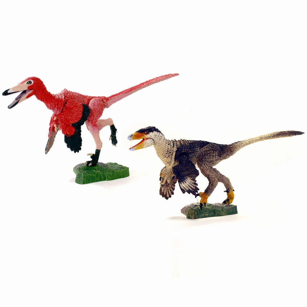 Beasts of the Mesozoic: 6" Western Dinosaur Raptor Duo Action Figures