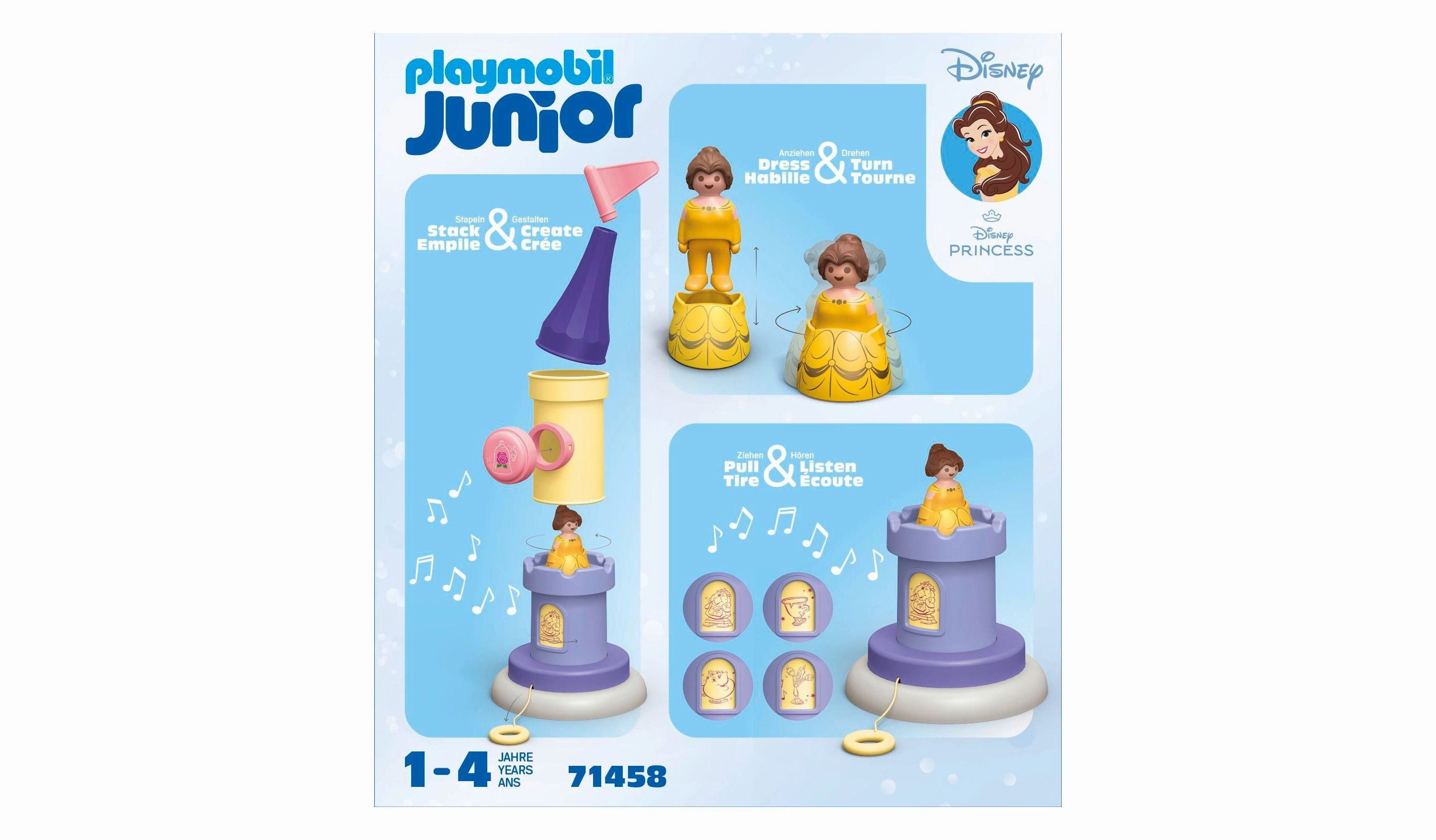Belle Play Tower Musical Fantasy Playset