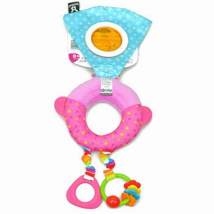 BenBat Dazzle Friends Clip On Travel Toy - Fairy