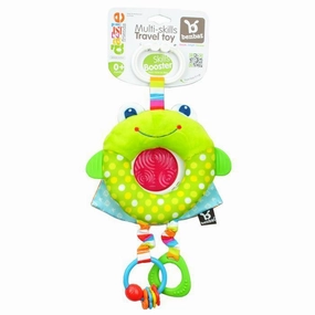 BenBat Dazzle Friends Clip On Travel Toy - Frog