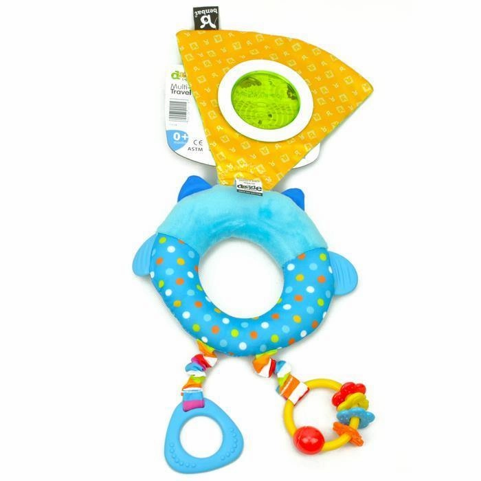 BenBat Dazzle Friends Clip On Travel Toy - Owl