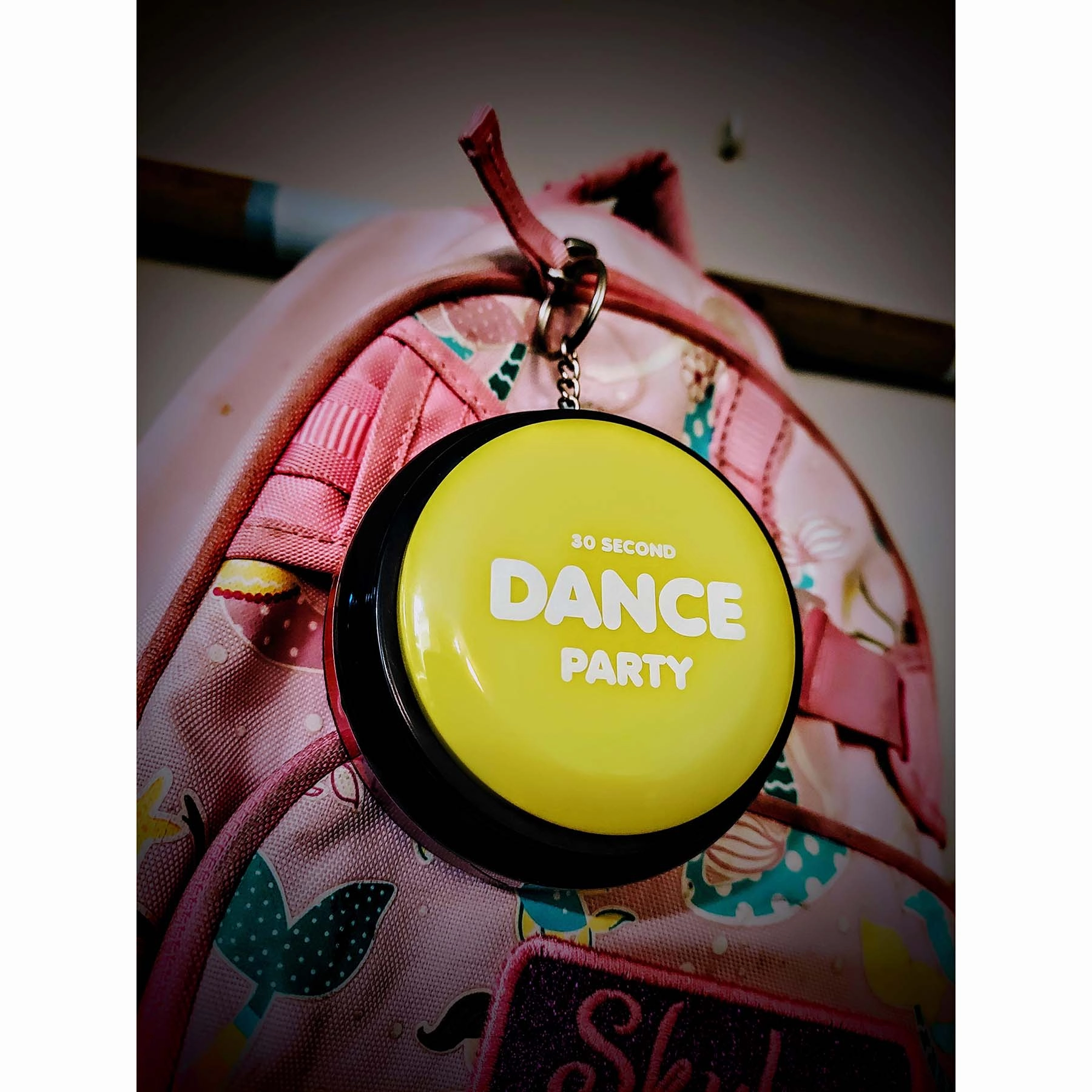 Bitty 30 Second Dance Party Button: Instant Fun Anywhere!