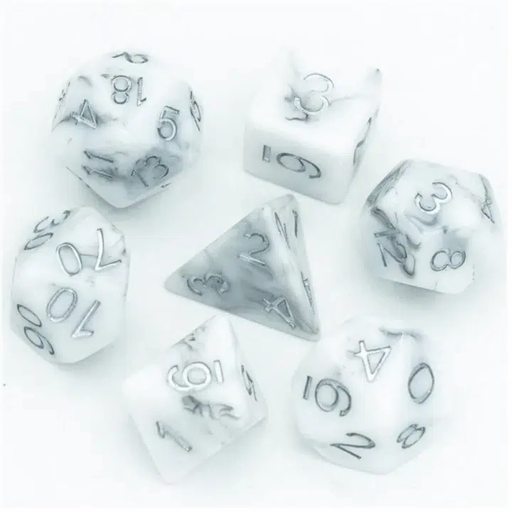 Black Stone RPG Dice
