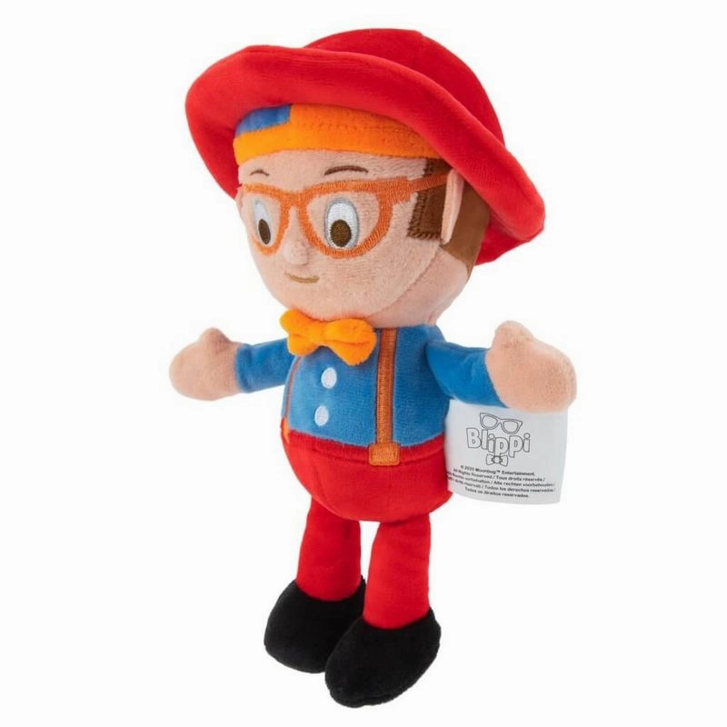 Blippi Little Feature Plush With Sounds Firefighter